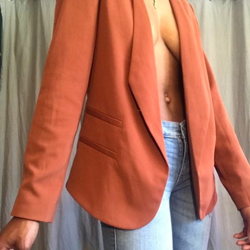 Burnt Orange Blazer